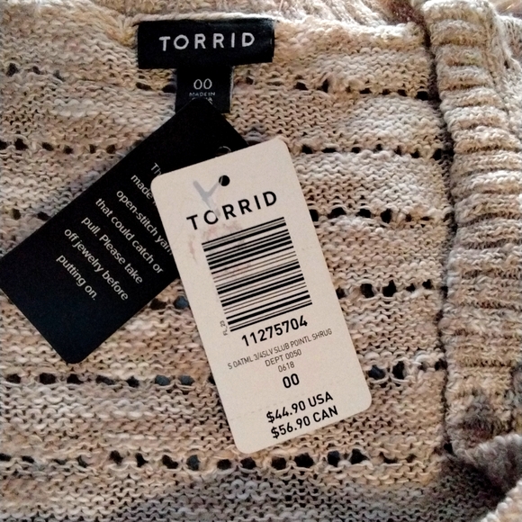 Torrid Crop  Size 00 NWT - Picture 10 of 11